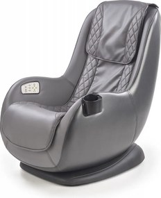 Poltrona Dopio con funzione massaggio in grigio - H94 cm