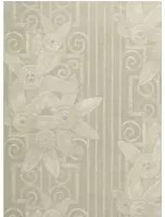 Ralph Lauren Carta da parati Fleur Moderne - Pearl glänzend