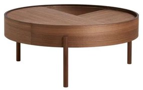 Arc Coffee Table Ø89 Walnut - Woud