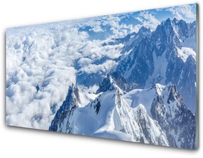 Pannello cucina paraschizzi Paesaggio di montagne 100x50 cm