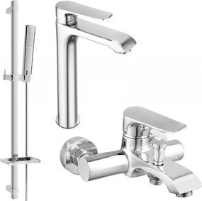 Mexen Pecos DQ72 set vasca, cromo - 72713DQ72-00