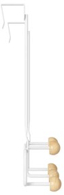 Appendiabiti in metallo bianco naturale 39 cm Estique - Umbra