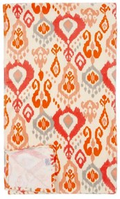 Asciugamano in cotone arancione 100x150 cm Alena - Foutastic