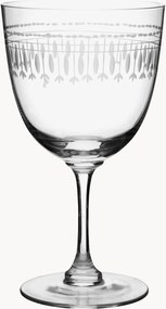 Set di 4 bicchieri da vino in cristallo soffiato Ovals