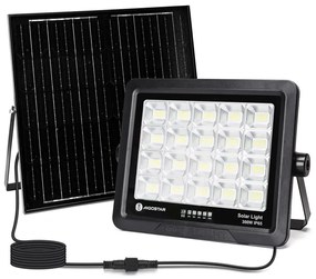 Aigostar - LED Faro solare dimmerabile LED/300W/3,4V IP65 + +TC