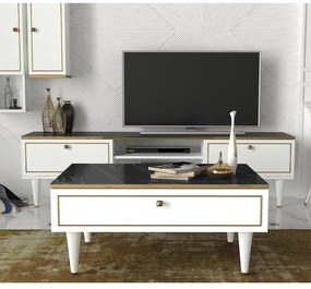 Tavolino RAVENNA 60x90 cm bianco