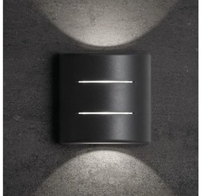 Kanlux 39184 - Lampada da parete LED per esterni REFAZI LED/6W/230V IP54 antracite