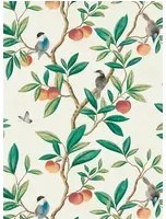 Harlequin Carta da parati Ella - Fig Blossom/ Fig Leaf/ Nectarine