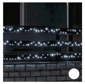 Catena LED da esterno natalizia 500xLED 35m IP44 bianco freddo