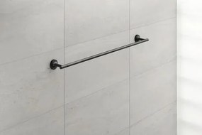 Portasciugamani 80 Cm a parete Nero Opaco Starck T 0099434600 Duravit