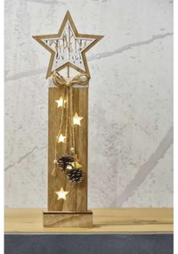 Decorazione natalizia LED 5xLED/2xAA stella