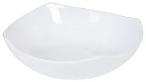 Centrotavola Bianco Ceramica 22,5 x 22,5 x 7 cm
