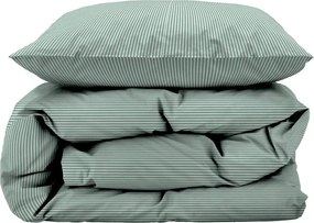 Set copripiumino e federa verde chiaro in cotone per letto singolo 140x200 cm Cheerful – Södahl