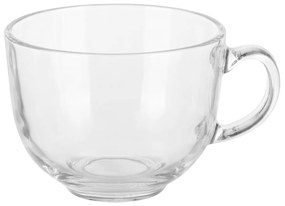 Tazza jumbo colazione vetro trasparente 440 ml