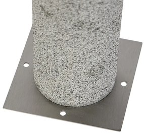 Lampada da terra per esterni moderna in granito 40 cm - Happy