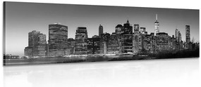 Stampa su tela – Centro di New York in bianco e nero