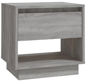 Comodini 2 pz grigio sonoma 45x34x44 cm in truciolato