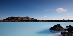 Stampa su tela – Laguna blu