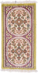 Agra Tappeto 30 x 60 (Indian) Annodato A Mano