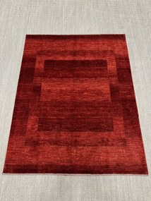 Loribaft Tappeto 200x160 Rosso (Iran) Annodato A Mano