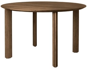 Tavolo da pranzo rotondo in rovere ø 120 cm Comfort Circle - UMAGE