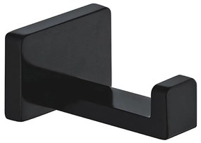 OMNIRES DA70110BL - Gancio a muro DARLING semi-opaco nero