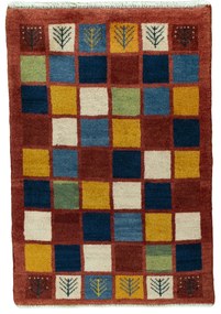 Gabbeh Tappeto 100 x 70 (Iran) Annodato A Mano