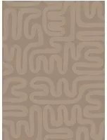 Arte Carta da parati Sarana - Taupe