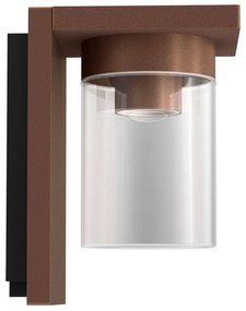 Applique Corten/Mattone da Parete Base E27 IP54 - Serie RIGA