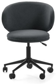 Sedia da ufficio in grigio scuro Rush – Marckeric