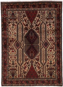 Afshar Tappeto 130 x 180 (Iran) Annodato A Mano