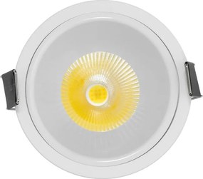 Faro da Incasso 12W Foro Ø75mm Bianco IP40 CCT BRIDGELUX LED 3 Parabole Colore Bianco Variabile CCT