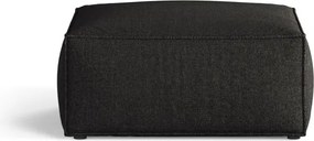 Pouf Aveiro in chenille – 75x75x41 cm