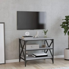 Mobile porta tv grigio sonoma 60x40x50 cm in legno multistrato