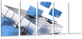 Quadri 5 pezzi – Cubo strategico