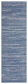 Tappeto blu per esterni 250x80 cm Gemini - Elle Decoration