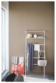 Appendiabiti bianchi con ripiano Scala Tower - YAMAZAKI