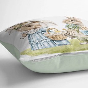 Federe con motivo pasquale in set da 4 43x43 cm - Mila Home