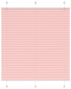 Tenda Plissettata Rosa 120x150 Cm Larghezza Tessuto 119,4 Cm /