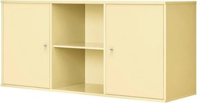 Cassettiera bassa giallo chiaro a sospensione 133x61 cm Mistral - Hammel Furniture