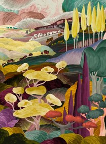 Arte International Carta da parati panoramica Les Songes Toscans - Tuscany