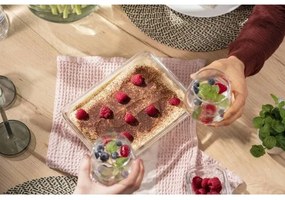 Tefal - Contenitore per alimenti 2 l MSEAL GLASS rosso/vetro