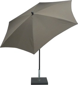 Ombrellone da Giardino Ø 2,5 m Palo Ø27 mm in Acciaio Maffei Kronos Tortora...
