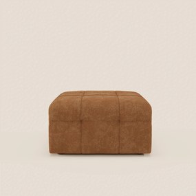 Mosaic pouf e modulo in bouclé - 96x77 cm design capitonné in tessuto smacchiabile T21