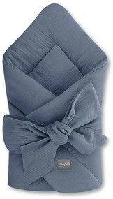 Coperta Avvolgente in mussola Sleepee Petrol