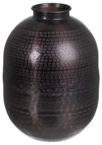 Vaso 26,5 x 26,5 x 36 cm Nero Alluminio