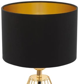 Eglo 95788- Lampada da tavolo CARLTON 2 1xE14/60W/230V