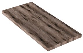 Top per lavabo Kros L 100 x H 4 x P 46 cm rovere fossile truciolare