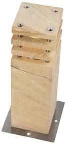 Lampada da terra moderna per esterni in pietra arenaria 40 cm - Grumpy