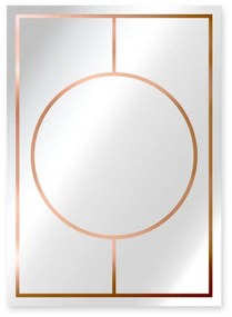 Specchio da parete Espejo Copper, 50 x 70 cm - Surdic